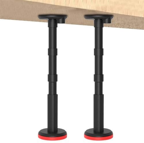 Martinetto Per Montaggio Mobili | 2X Di Supporto Regolabile Multifunzione - Sollevamento per Lavello Sottopiano e Montaggio per Cucina Bagno