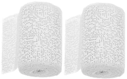 HAPINARY 2 Rollos De Tiras De Yeso Para Modelar Para Manualidades Vendas De Yeso Corporal Vendas De Cosplay Vendaje De Gasa De Yeso Kit De Moldeo Abdominal Productos De Moldeo Para