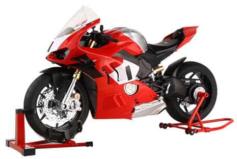 Cubertime 1/6 Scale Motorcycle Model Kit – Alloy Construction, Interactive Features with Fuel Tank and Throttle, Automotive Collectible (16+)