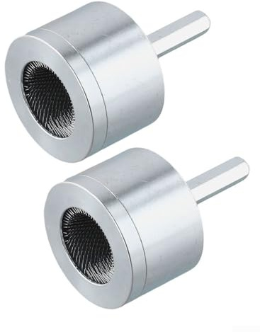 Kupferrohrreiniger für elektrische Bohrmaschine, Reinigungsbürsten für Rohrleitungen und Entgraten, kompatibel mit 1,9 cm Außendurchmesser, Sechskantgriff für 22 mm, 4 Stück