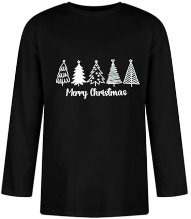 Camiseta deportiva informal de manga larga con cuello redondo para actividades atléticas diarias de entrenamiento con ajuste cómodo, Negro , L