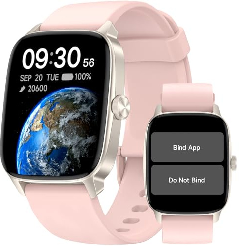DAVIKO Pedometer Watch Senior Friendly No App/Phone Required, Waterproof Fitness Tracker Watch with Step Counter Calories/Sleep Tracker for Walking Running for Men Women