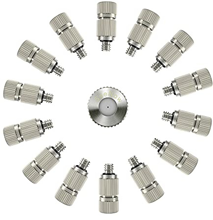 Ugello per Sistema di Nebulizzazione Ad Alta Pressione per Esterni - Antigoccia, Raffreddamento Esterno, UNC 10/24, Acciaio Inox, 0,3 mm