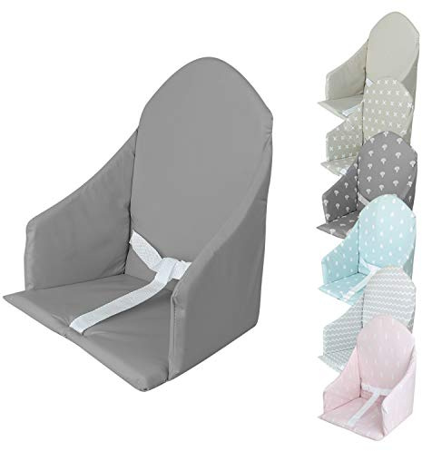 Monsieur Bébé - Coussin d'assise universel Miam avec harnais pour chaise haute bébé - 7 coloris