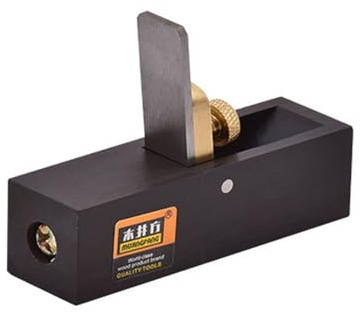 Tiny Wood Plane,Small Block Plane,Mini Hand Planer Ebony Mini Woodworking Plane for Woodworking, Trimming, Surface Smoothing (B Scraper Plane)