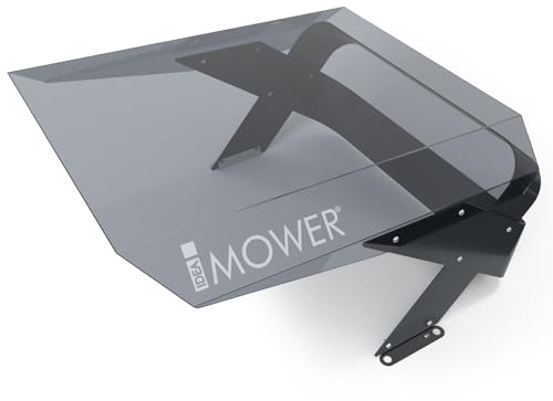 Idea Mower Garaje para robot cortacésped Mobius, compatible con Mammotion Luba, cubierta transparente para fácil acceso a los controles del robot