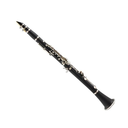 B-Klarinette Glockenschlüssel Vernickelt Offenes Loch Tragbares Klarinetteninstrument