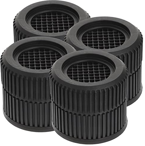 FOYTOKI 4stücke Anti-Vibrations-Pads Für Waschmaschinen Und Trockner rutschfeste Gummifüße Zur Geräuschreduzierung Und Stabilisierung Einsetzbar Doppellagig