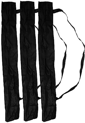 DEARMAMY Portable Long Umbrella Storage Bag Black Umbrella Carry Bag for Outdoor Use Fits Umbrellas Durable Protective Cover for Easy Transport and Storage