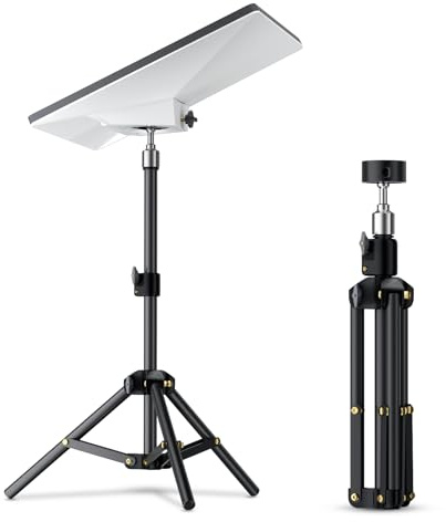 Starlink Mini Tripod with Adapter(for Both 2025 New and Old Version), Adjustable Tripod Mount for Starlink Mini Dish, Portable Stand Mounting Kit for Star Link mini accessories for Outdoor Camping, RV