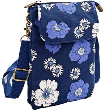 Small Crossbody Bags Mobile Phone Wallet Bags with Large Capacity and Adjustable shoulder strap for Women girl