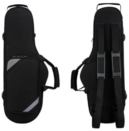Gigbag für Altsaxophon Wasserdichter und sturzsicherer Saxophon-Rucksack, Spezialtasche for Altsaxophon, sekundäre tragbare Hartschalentasche