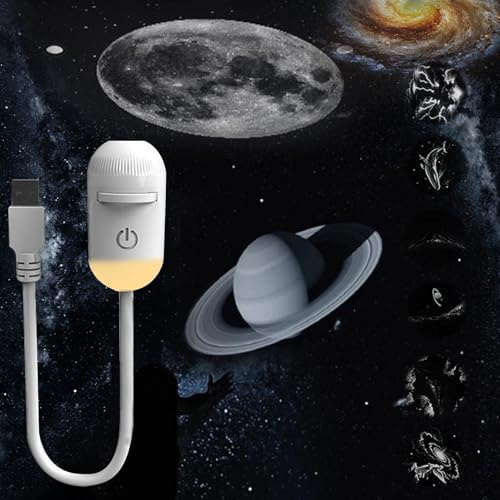 2-In-1 Galaxy Projector Luz Nocturna Led, Recargable Usb Proyector De Galaxias Y Estrellas Real, Puede Girar 360° Proyector Estrellas, Fiestas Y Techo Del Coche,Dormitorio,DecoracióN De Techos (6)