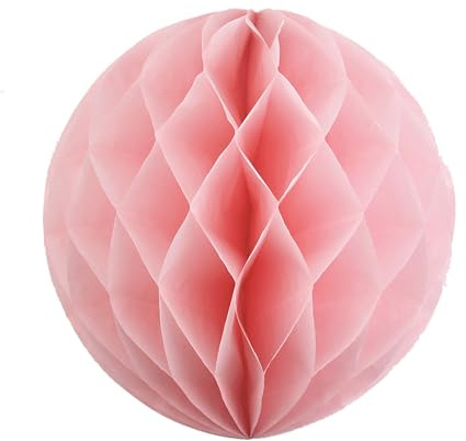 10 Wabenbälle 20cm Set ( hell rosa 150 ) // Waben Ball Hänge Deko Ballons Laternen Wabenball Dekoration Bälle Pompons Papier Party Hochzeit