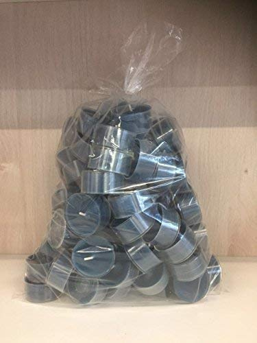 Løgum Kloster Lys 100 x Teelichter dunkel-türkis dunkeltürkis dänische Teelichter im Acrylcup Kerzen 4 Std. Brenndauer Gastronomie Teelicht