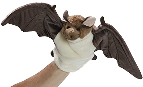 Carl Dick Fledermaus Handpuppe, Plüschtier, Kuscheltier ca. 25cm lang, 44cm Spannweite 3472