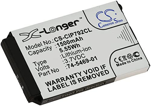 Akku für Wireless IP-Telefon Cisco 7925, 7925g, 7925g-ex, 3,7V, Li-Ion