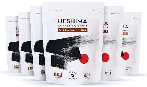 Ueshima Fuji Mountain Coffee Beans 250g (pack of 6)