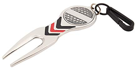 Nicfaky Golf Divot Repair Tool Golf Pitchfork Pitch Groove Golf Aids Repair Tool Golf Accessories
