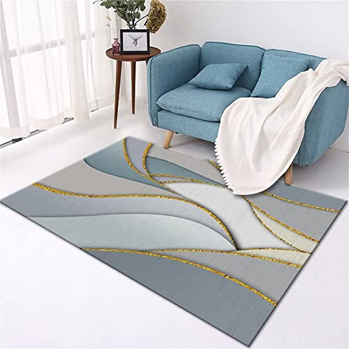 RUGMRZ Bettumrandung Teppich Wohnzimmer, Haus, Kristallsamt, Schlafzimmer Dekoration Rugs for Bedroom Dekoration Wohnzimmer Teppich küche80X120cm