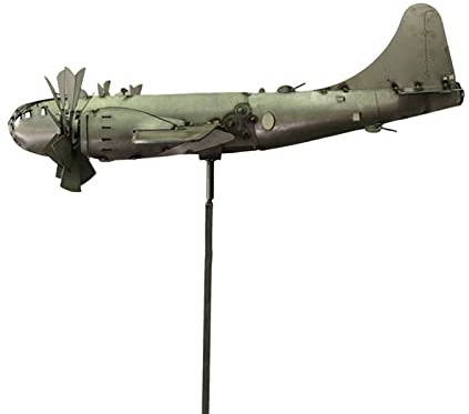 Haloppe Flugzeug-Windrad, exquisite Form, rostfrei, langlebig, Super Festung, Flugzeug, Windglocke, Windglocke, Windrad, Dekoration, Geburtstagsgeschenk, Edelstahl