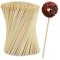 Relaxdays Cake Pop, 250 Stück, 15 cm lang, Lollipop Sticks aus Bambus, Popcake Stäbchen, Kuchen am Stiel, Natur