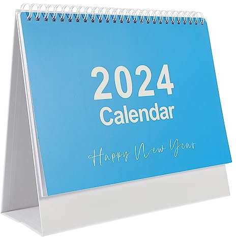 EXCEART Stehkalender Haushaltskalender Tischkalender Bürokalender Für Schüler Dekorativ Filigran Monatskalender Kleiner Als Tischdekoration