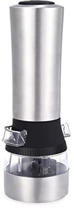 SwePer Spice Grinder Chili Mill Stainless Steel Seasoning Chili Mill Premium Salt Sandpaper Herb Grinder Kitchen Accessories 2 in 1 Salt and Pepper Shakers