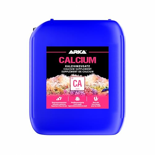 ARKA - Calcium - Integratore di calcio per la nutrizione dei coralli in ogni acquario marino - Contenuto: 5000 ml
