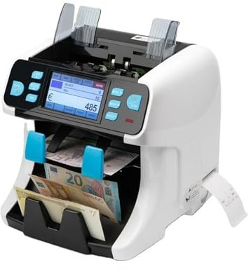 MZZYG Banknote Counter Bill Counter Portable Banknote Counting Note Detector Multi Currency Money Counting Machine
