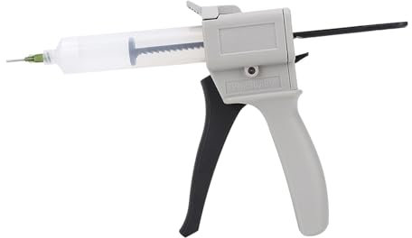 Pistola per Colla a Tubo Singolo Bastoncini di Colla Trasparenti per Tecnopolimeri per Pressare e Spremere la Colla