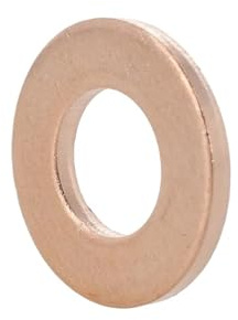Junta de cobre macizo Tapones de aceite Arandela Cárter Sellado(M8x14x1)