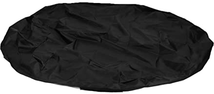 Piscina cubierta resistente a prueba de polvo aislamiento invierno prueba piscina cubierta superior protector para piscinas al aire libre 8ft Oxford Cloth negro