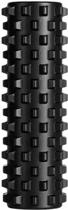 Foam Roller for Pilates & Yoga – High Density Foam Roller for Back Pain & Muscle Recovery, 30x10cm Grid Massage Roller for Gym, Exercise & Deep Tissue Trigger Point Relief