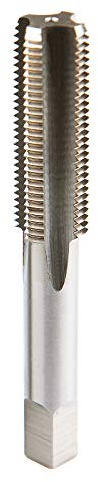 MaxTool 1-8B Hand Threading Taps Bottom High Speed Steel M2 8-TPI FULLY GROUND RIGHT HAND; HBF02W00R100