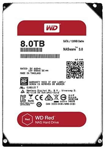 Western Digital WD80EFZX Disco Rigido 8TB (Ricondizionato)