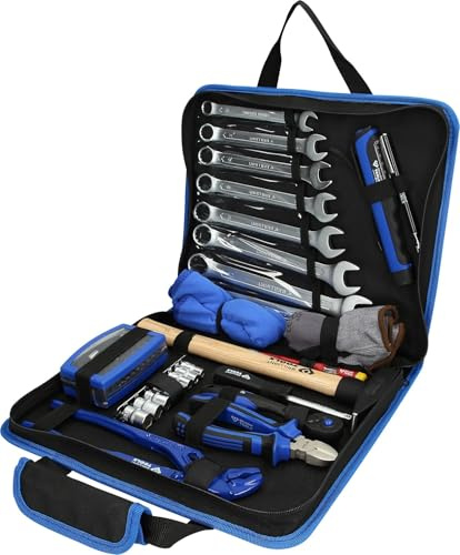 BRILLIANT TOOLS BT024064 Werkzeug-Nylontasche, 58-tlg. [Powered by KS TOOLS]