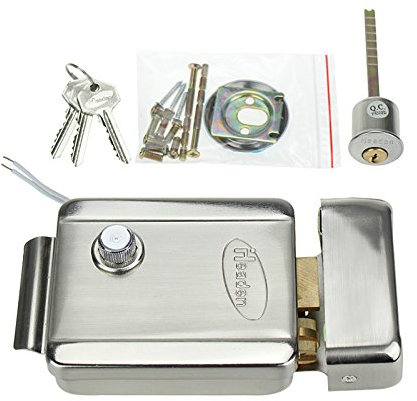 uoweky Electric Electronic Door Lock for Doorbell Intercom Access Control Security System