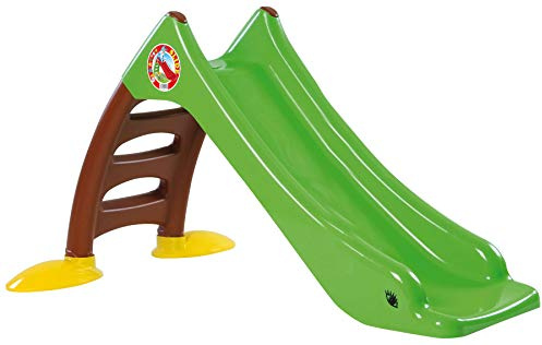 Dohany 2in1 Kinder Rutsche Wasserrutsche freistehend Rutschlänge 120cm grün/brau