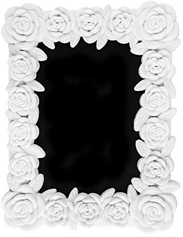 Ideen mit Herz Marco de fotos con relieve, estilo barroco, para pintar, DIY, diseño 05, 17 x 22 cm, para fotos de 10 x 15 cm