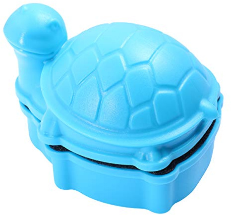 iplusmile Magnetic Glass Cleaner Brush, Aquarium Tank Glass Brush Turtle Shape Scrapers Glass Cleaner Scrubber Brush for Fish Tank