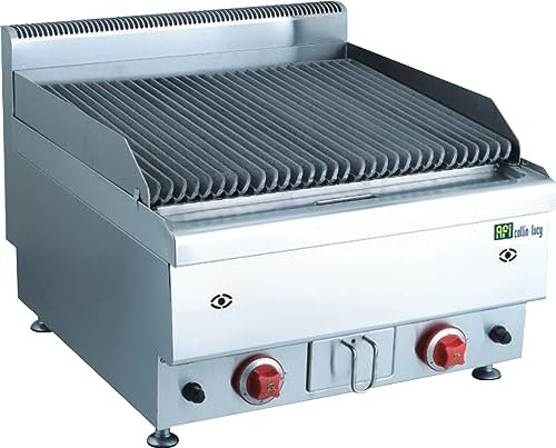 Grill Pierre de Lave au Gaz en Inox Gamme Top 650-14,4 kW - AFI Collin Lucy