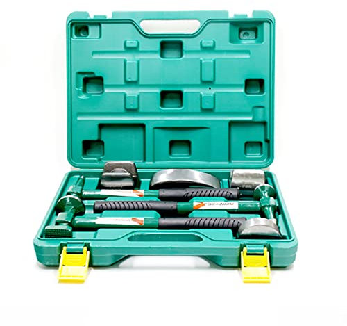 Jieotwice Auto Blechhammer, 7 teiliges Set, Karosserie Formungshammer, Auto Dellen Reparaturhammer, Reparatur Hornwerkzeug aus Kohlenstoffstahl