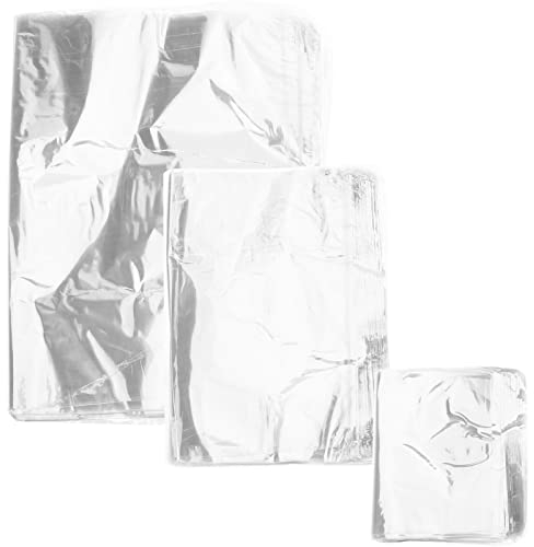 iplusmile 300stücke Schrumpffolienbeutel Transparent Für Verpackung Schrumpf Taschen Zum Aufbewahren Von Gegenständen Wie Flaschen Und Schuhen