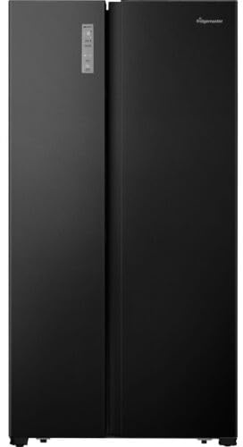 Fridgemaster MS91520EB Total No Frost American Fridge Freezer - Black - E Rated