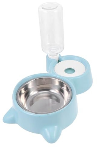 minkissy 1pièce pour Et Chiens Distributeur Eau Nourriture Pratique Et Amovible Design Chic pour Petits Animaux