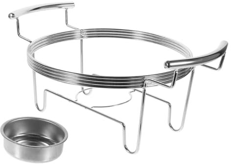 BCOATH Estufa De Picnic Soporte De Acero Inoxidable Adaptable a Diferentes Tamaños