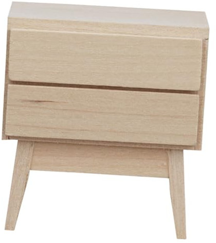 VICASKY Miniatur Holzschrank Für Detaillierte Handgefertigte Möbelstücke Für Schlafzimmer Und Küche Als Dekoration Und Spielzeug Für Kreative Rollenspiele