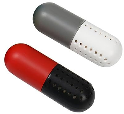 minkissy 2st Schuhe Deo Kapseln Schutzhüllen Für Moxibustionsstäbe Sneaker-desodorierungsbälle Ärmel Für Moxibustion Schuhkapsel Geruch Busterz Bälle Schuhgeruchsbeseitiger Plastik