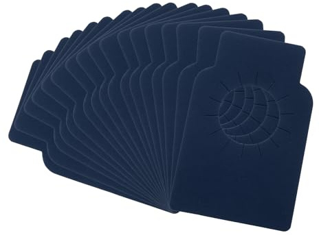 QUARKZMAN 100Pz Etichette Bottiglia Vino, Etichette Appese al Collo Bottiglia per Conservazione Cantina, Etichette Appese per Nome, Anno, Note di Degustazione (2.2x3.5, Blu)